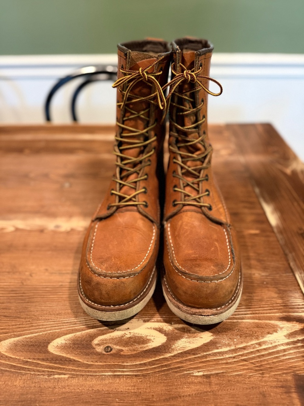Red wing boots